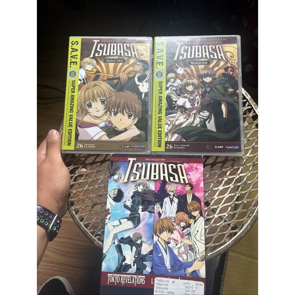 Tsubasa Reservoir Chronicle Full Series Seasons 1 And 2 And OVA Collection
